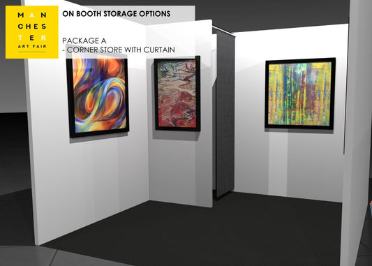 Booth Storage Option A