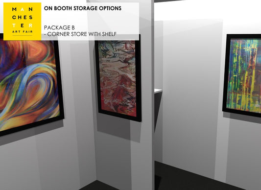 Booth Storage Option B