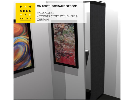 Booth Storage Option C